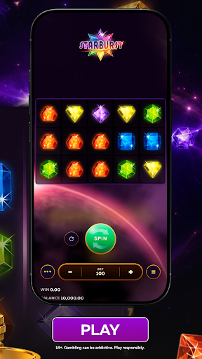 Starburst — Cosmic Slot Game screen 3